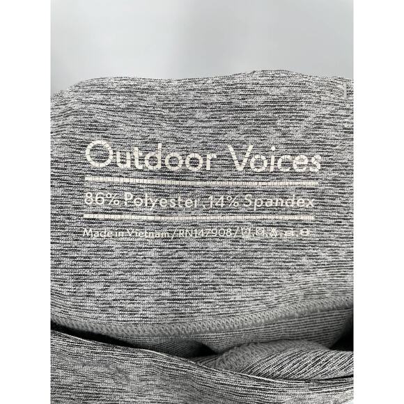 OUTDOOR VOICES Gray 7/8 Warmup Legging // S - Picture 4 of 5